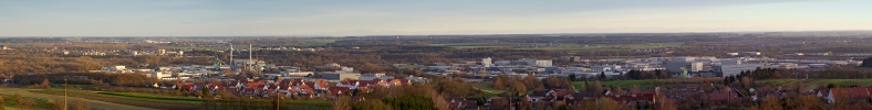Fixed-Zoom: Industriegebiet Um-Donautal