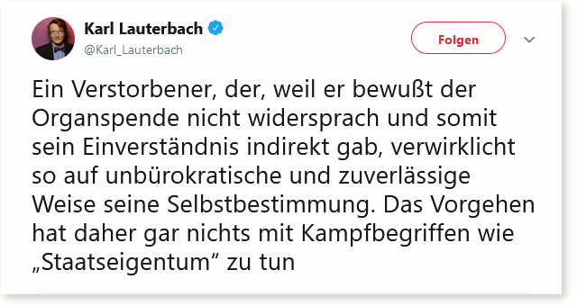 Lauterbach (SPD) Jan 2020