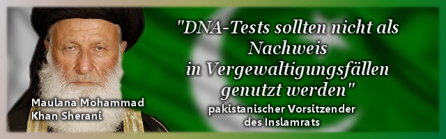 Pakistan: Bloß keine DNA-Tests